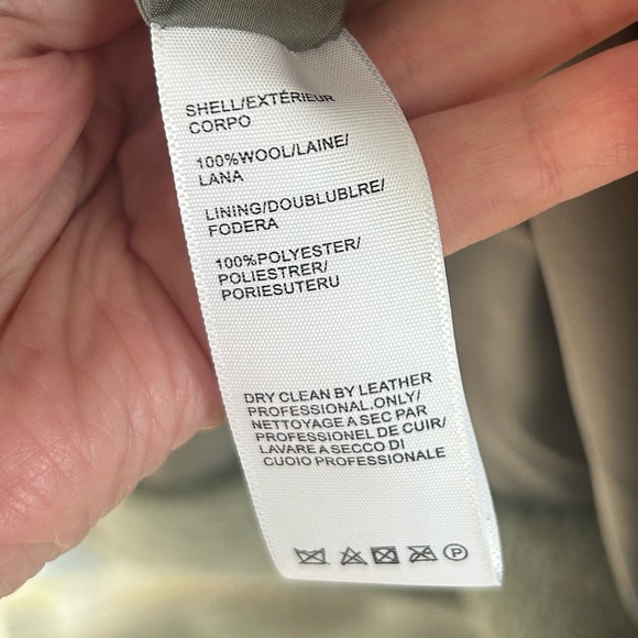 Rebecca Minkoff Wool Long Double Breasted Coat Medium - Picture 9 of 11